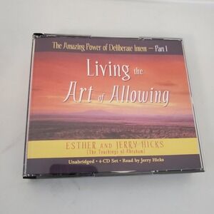 Esther and Jerry Hicks Living the Art of Allowing 4-CD Set Audio Book Unabridged
